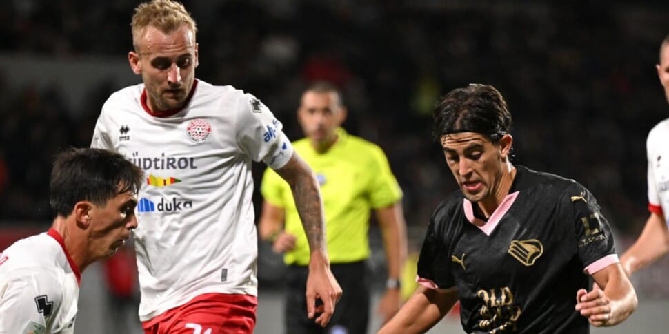 calcio Palermo vince a Bolzano: 3-1 contro il Südtirol