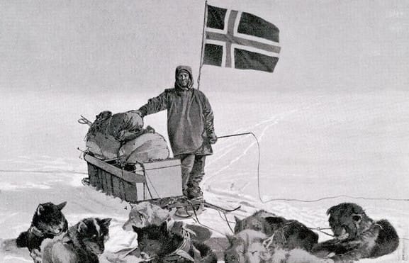 polo sud Amundsen conquista il Polo Sud, un'impresa storica