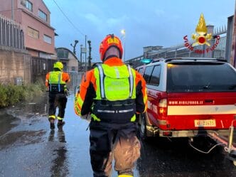 Vigili del Fuoco Maltempo nell’agrigentino, strade allagate e una donna dispersa a Favara