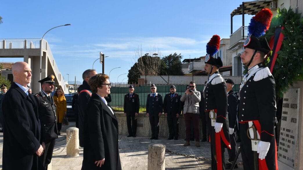 cerimonia Strage di Alcamo Marina: Trapani ricorda i carabinieri Falcetta e Apuzzo
