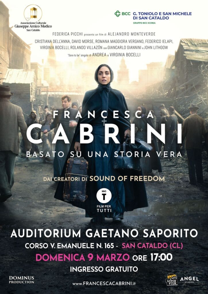 Francesca Cabrini Associazione Amico Medico Proiezione San Cataldo