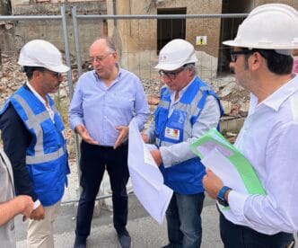 Saponara 1 Saponara, demolito l’edificio della tragedia: spazio a un giardino della memoria