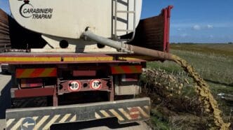 SVERSAMENTO Marsala, sversamento illecito di 5.000 litri di rifiuti liquidi: denunciato 48enne