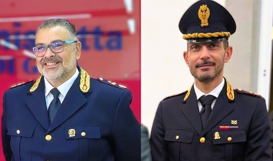 Polizia di Stato Giunta e Insinga Caltanissetta, promossi due Dirigenti della Polizia di Stato in servizio nel territorio provinciale