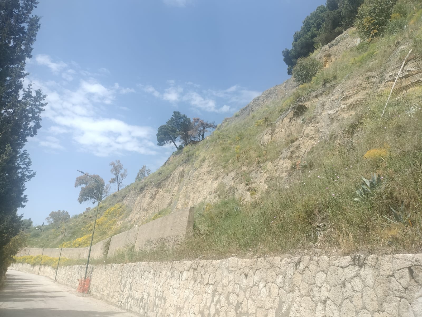 Caltanissetta. Collina Sant’Anna, completati i lavori di messa in sicurezza