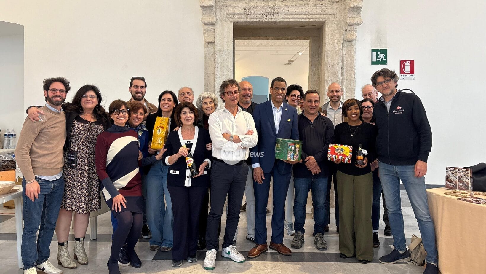 x Myriam 2 Il Sindaco di Rochester Malik Evans in visita ufficiale a Caltanissetta