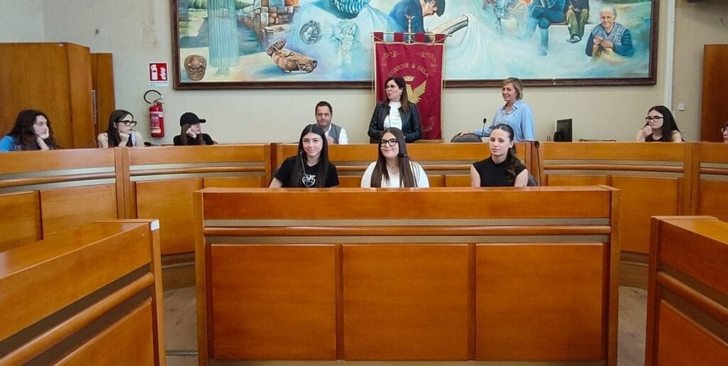 WhatsApp Image 2026 05 06 at 12.37.49 Gela, il Comune accoglie gli studenti del “Leonardo Da Vinci” di Niscemi